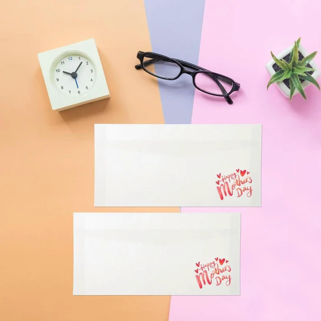 Alt view image 3 of 3 - 30Pcs Mothers Day Greeting Card Envelopes Colorful Decorative Envelopes for Gifts Birthday Holiday Wishes Mother's Day Gift
