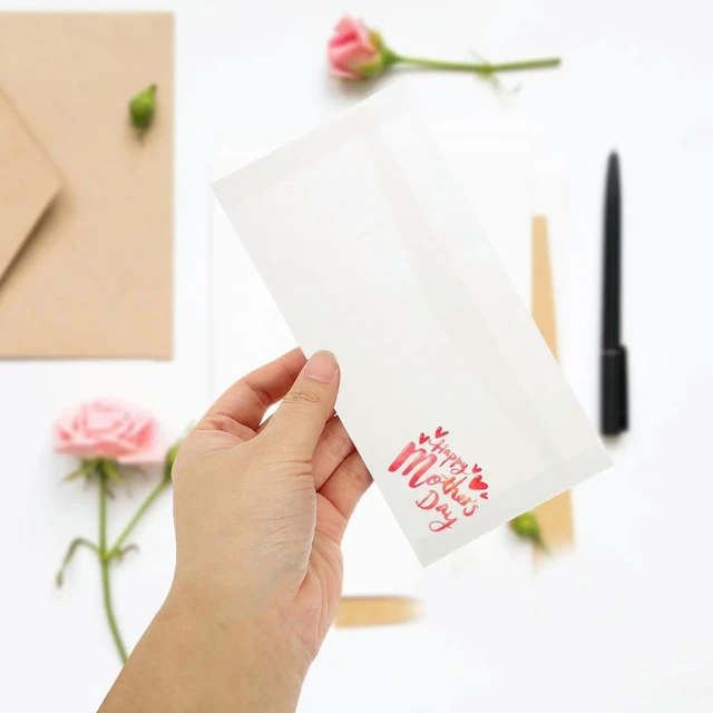 Alt view image 2 of 3 - 30Pcs Mothers Day Greeting Card Envelopes Colorful Decorative Envelopes for Gifts Birthday Holiday Wishes Mother's Day Gift