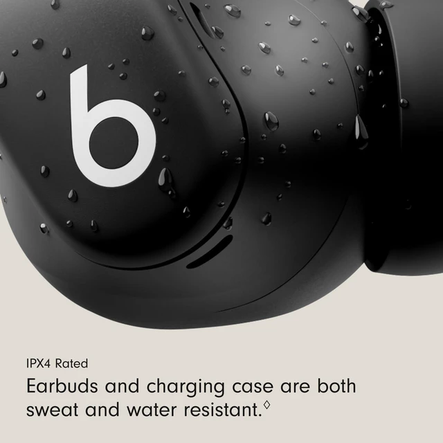 Alt view image 7 of 7 - Beats Powerbeats Fit - Wireless Noise Cancelling Workout Earbuds with Secure-Fit Wingtips, Up to 30-Hour Battery Life, Sweat & Water Resistant, Apple & Android Compatible - Jet Black