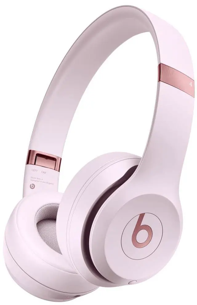 Main image of Beats Solo 4 - Wireless Bluetooth On-Ear Headphones, Apple & Android Compatible, Up to 50 Hours of Battery Life - Cloud Pink