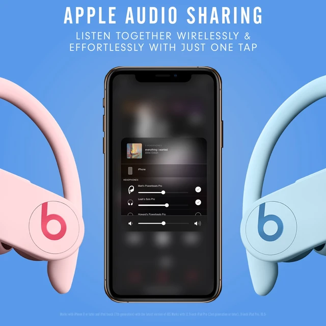Alt view image 7 of 7 - Powerbeats Pro Totally Wireless Earphones with Apple H1 Headphone Chip - Cloud Pink