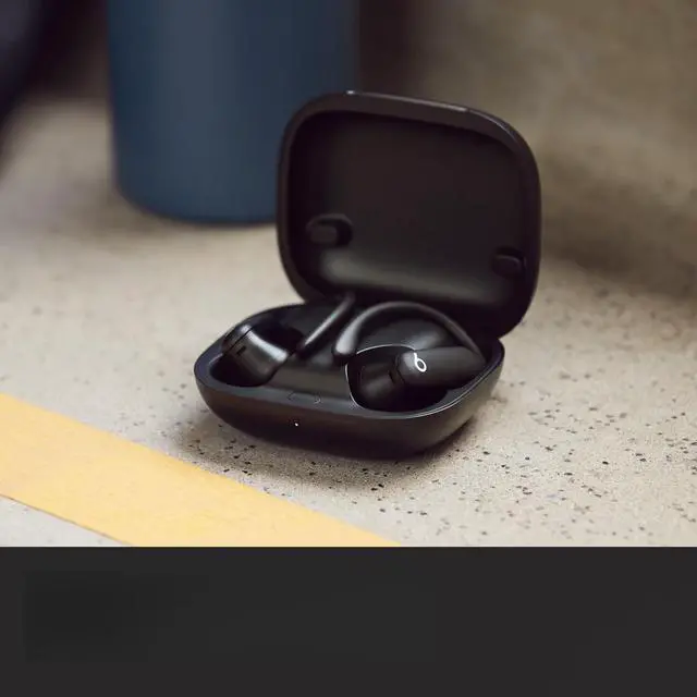 Alt view image 7 of 7 - Beats Power Pro 2 Speed Black Wireless Bluetooth Earbuds
