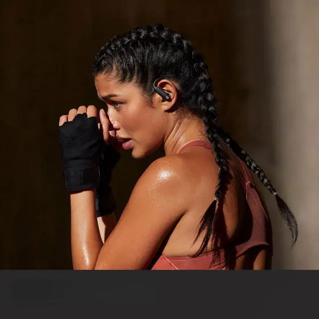 Alt view image 3 of 7 - Beats Power Pro 2 Speed Black Wireless Bluetooth Earbuds