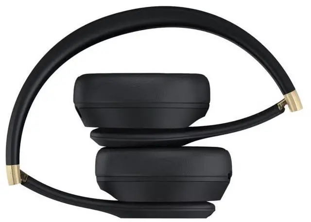 Alt view image 3 of 7 - Beats Solo 4 - Wireless On-Ear Bluetooth Headphones, Ultra-Lightweight Comfort, Powerful and Balanced Sound, Apple & Android Compatible - Black & Gold