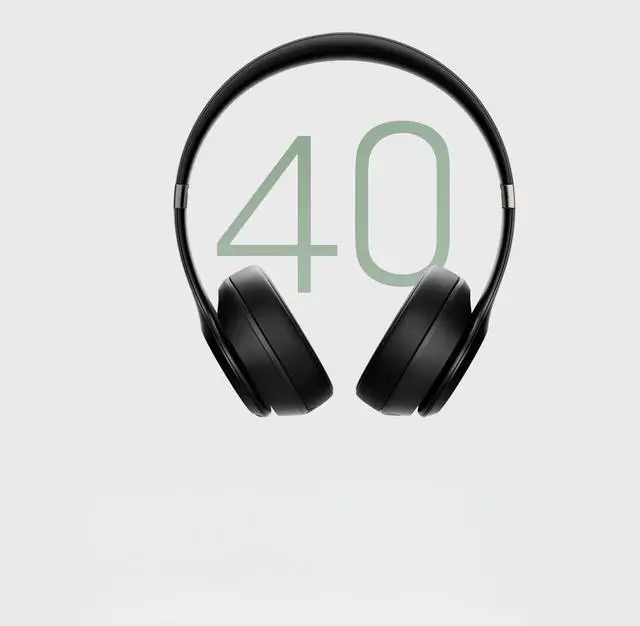 Alt view image 4 of 7 - Beats Solo 4 - Wireless On-Ear Bluetooth Headphones, Ultra-Lightweight Comfort, Powerful and Balanced Sound, Apple & Android Compatible - Matte Black
