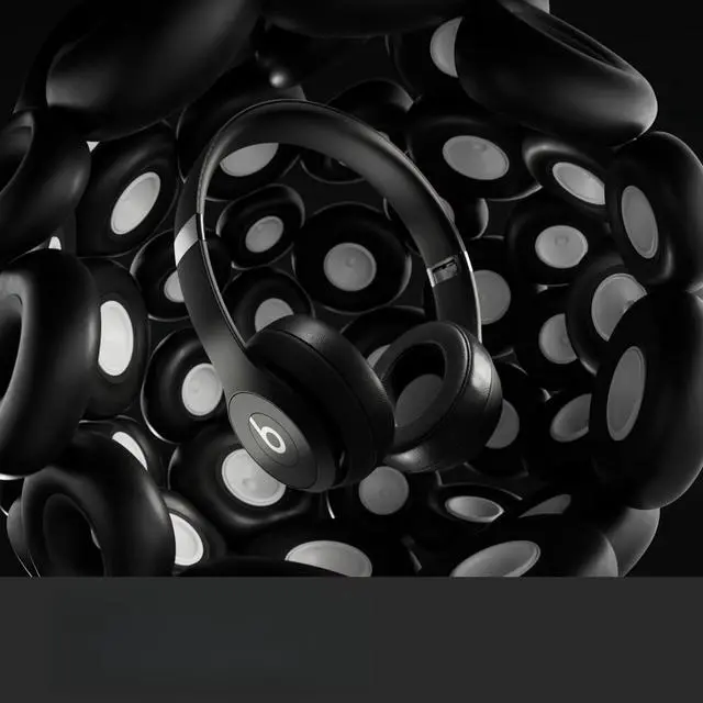 Alt view image 3 of 7 - Beats Solo 4 - Wireless On-Ear Bluetooth Headphones, Ultra-Lightweight Comfort, Powerful and Balanced Sound, Apple & Android Compatible - Matte Black