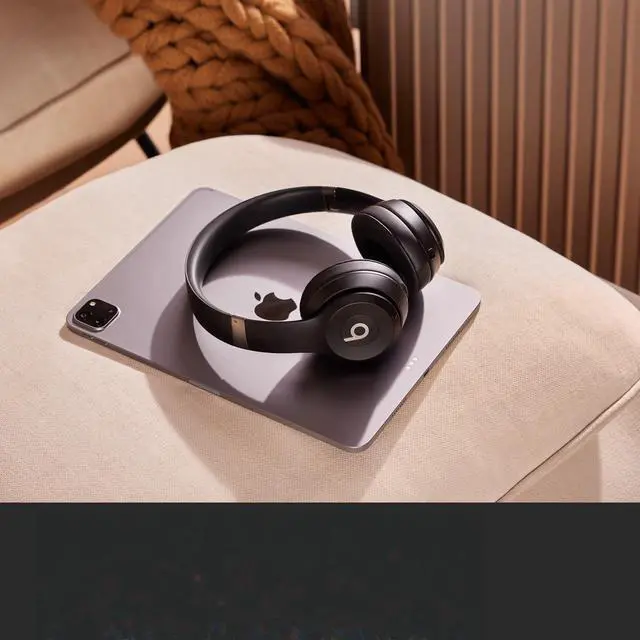 Alt view image 7 of 7 - Beats Solo 4 - Wireless On-Ear Bluetooth Headphones, Ultra-Lightweight Comfort, Powerful and Balanced Sound, Apple & Android Compatible - Matte Black
