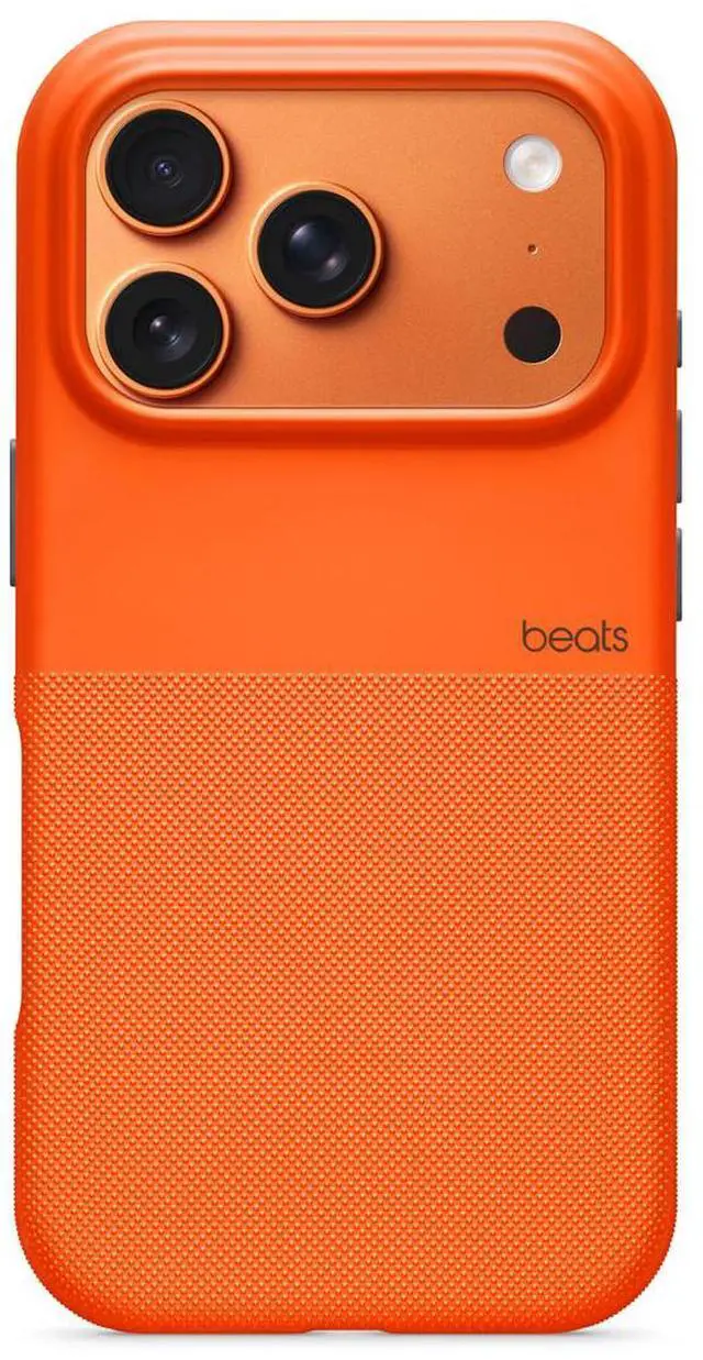 Main image of Beats IPhone 17ProMax MagSafe Phone Case , Silicone Shockproof Phone Case, Mountain Orange 17ProMax