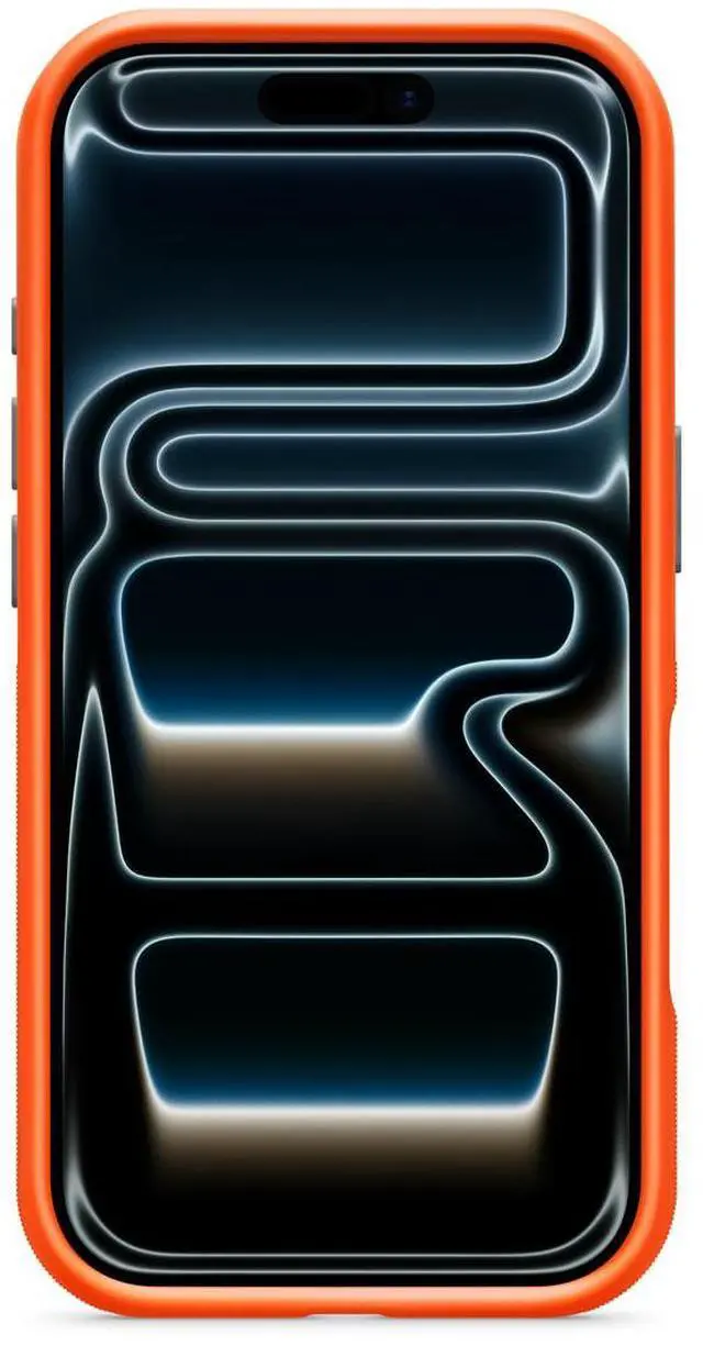 Alt view image 3 of 4 - Beats IPhone 17ProMax MagSafe Phone Case , Silicone Shockproof Phone Case, Mountain Orange 17ProMax