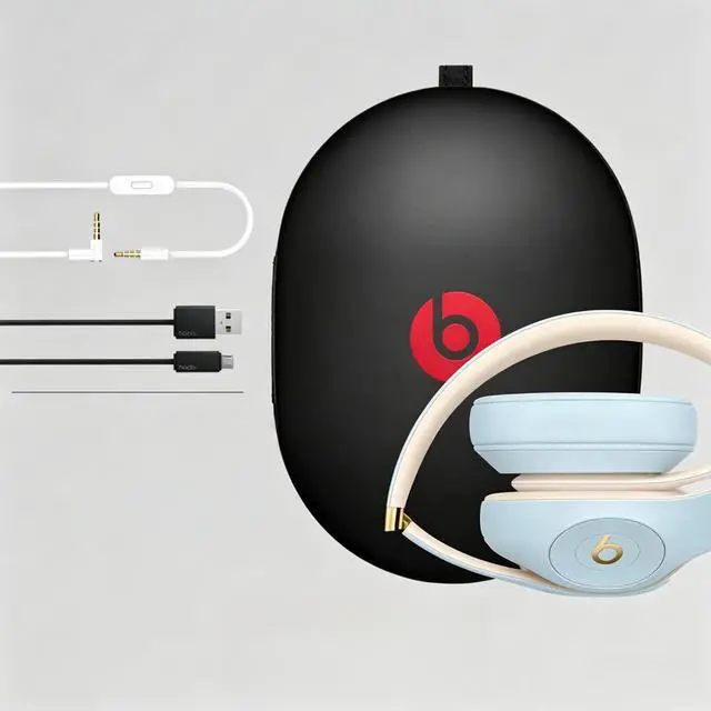 Alt view image 6 of 6 - Beats Studio3 Wireless Noise Cancelling Over-Ear Headphones - Apple W1 Headphone Chip, Class 1 Bluetooth, 22 Hours of Listening Time, Built-in Microphone
