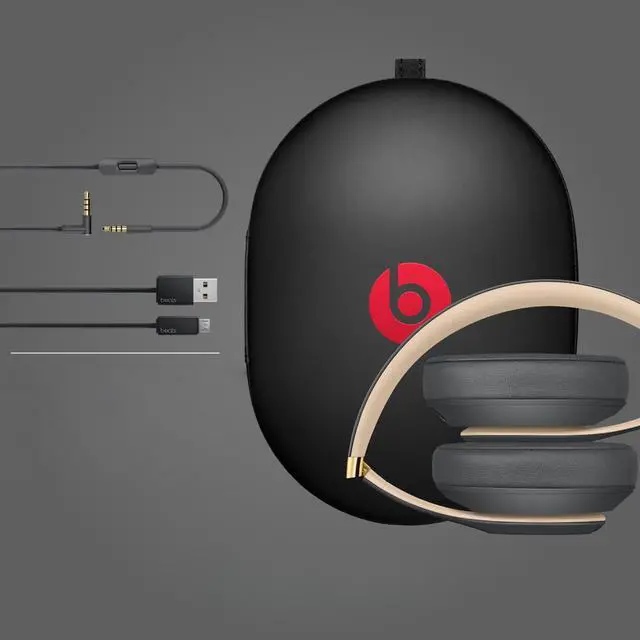 Alt view image 5 of 5 - Beats Studio3 Wireless Noise Cancelling Over-Ear Headphones - Apple W1 Headphone Chip, Class 1 Bluetooth, 22 Hours of Listening Time, Built-in Microphone