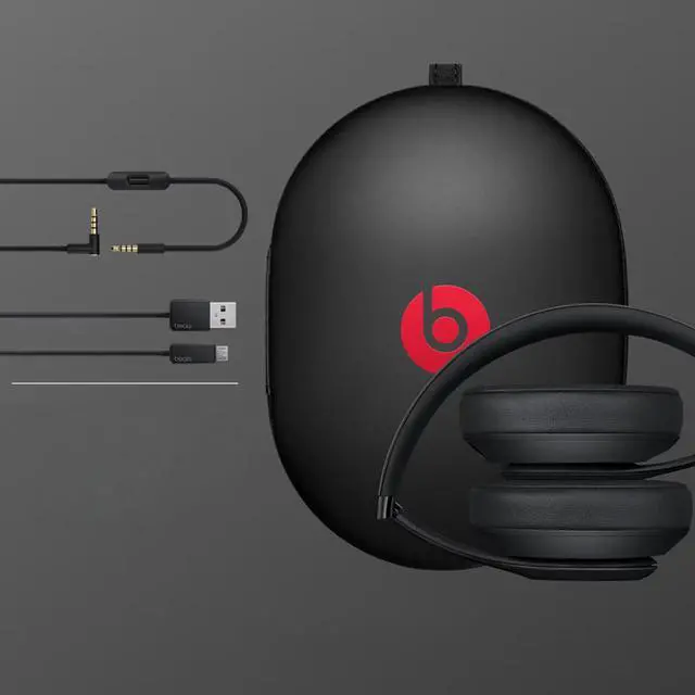 Alt view image 6 of 6 - Beats Studio3 Wireless Noise Cancelling Over-Ear Headphones - Apple W1 Headphone Chip, Class 1 Bluetooth, 22 Hours of Listening Time, Built-in Microphone