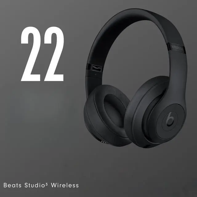 Alt view image 4 of 6 - Beats Studio3 Wireless Noise Cancelling Over-Ear Headphones - Apple W1 Headphone Chip, Class 1 Bluetooth, 22 Hours of Listening Time, Built-in Microphone
