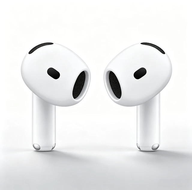 Alt view image 2 of 6 - AirPods 4 Wireless Earbuds, Bluetooth Headphones with USB-C Charging Case, Personalized Spatial Audio, Voice Isolation, Clear Sound, Comfortable Open-Ear Design for iPhone, iPad & Mac
