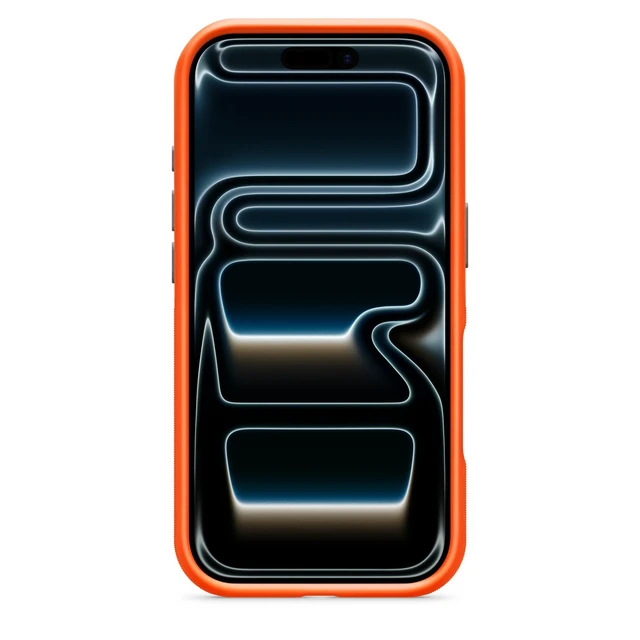 Alt view image 3 of 4 - iPhone 17 Pro Case Mountain Orange, Durable Shockproof Cover, Drop-Resistant Protective Phone Case with Full Camera Guard, Raised Screen Bezel, Anti-Scratch Surface and Secure Non-Slip Grip