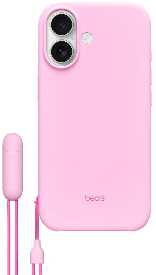Main image of iPhone 17 Case Pebble Pink, Protective Phone Cover with Built-In Kickstand, Shockproof Design, Raised Camera & Screen Protection, Scratch Resistant, Non-Slip Grip, Hands-Free Viewing Stand