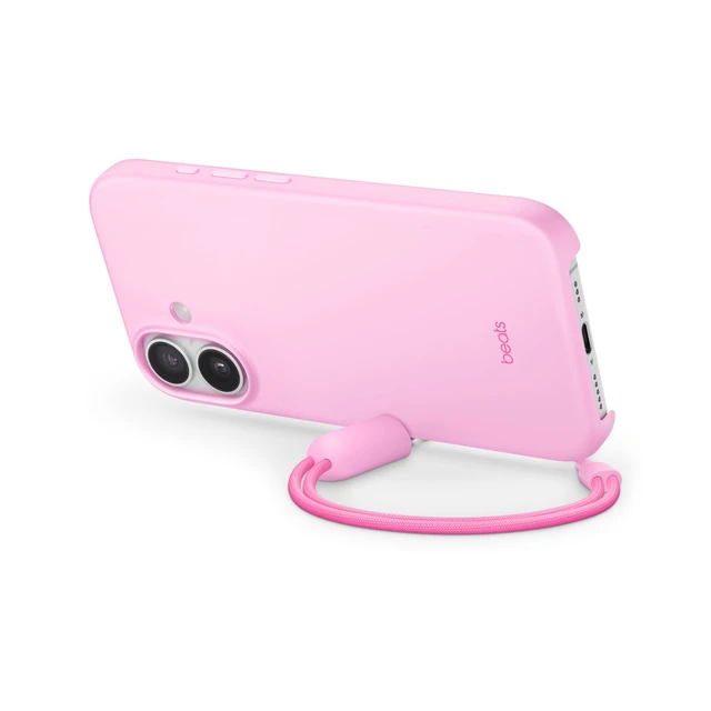 Alt view image 5 of 5 - iPhone 17 Case Pebble Pink, Protective Phone Cover with Built-In Kickstand, Shockproof Design, Raised Camera & Screen Protection, Scratch Resistant, Non-Slip Grip, Hands-Free Viewing Stand