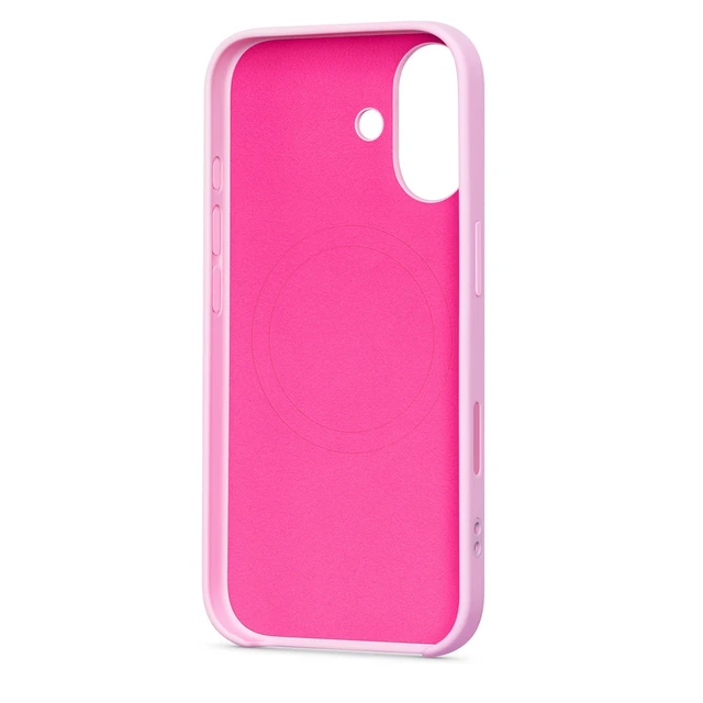Alt view image 4 of 5 - iPhone 17 Case Pebble Pink, Protective Phone Cover with Built-In Kickstand, Shockproof Design, Raised Camera & Screen Protection, Scratch Resistant, Non-Slip Grip, Hands-Free Viewing Stand