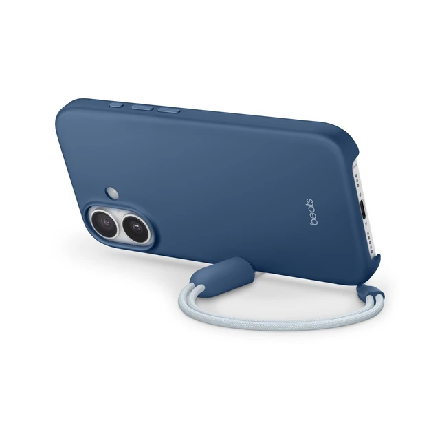 Alt view image 5 of 5 - iPhone 17 Case Rock Blue, Kickstand Protective Phone Cover, Durable Shockproof Design with Adjustable Stand, Raised Camera Protection, Screen Edge Guard, Anti-Scratch Surface and Non-Slip Grip
