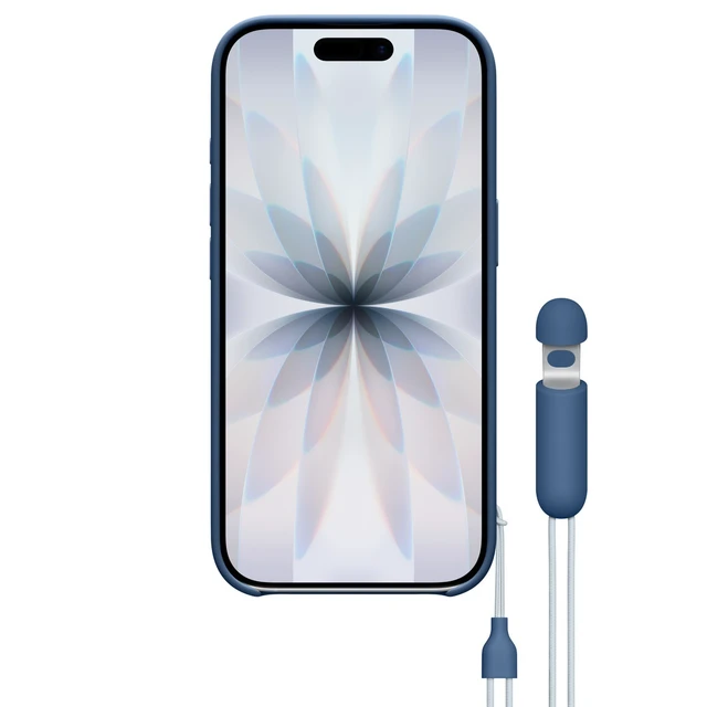 Alt view image 3 of 5 - iPhone 17 Case Rock Blue, Kickstand Protective Phone Cover, Durable Shockproof Design with Adjustable Stand, Raised Camera Protection, Screen Edge Guard, Anti-Scratch Surface and Non-Slip Grip