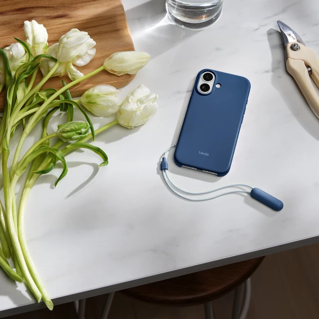 Alt view image 2 of 5 - iPhone 17 Case Rock Blue, Kickstand Protective Phone Cover, Durable Shockproof Design with Adjustable Stand, Raised Camera Protection, Screen Edge Guard, Anti-Scratch Surface and Non-Slip Grip