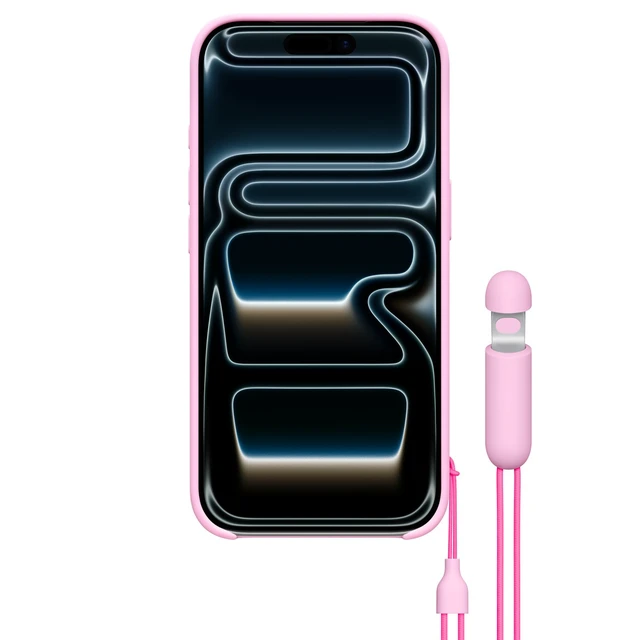 Alt view image 3 of 5 - iPhone 17 Pro Case Pebble Pink, Protective Kickstand Cover with Foldable Stand, Shock-Absorbing Design, Raised Camera Guard, Screen Edge Protection, Anti-Scratch Surface and Comfortable Non-Slip Grip