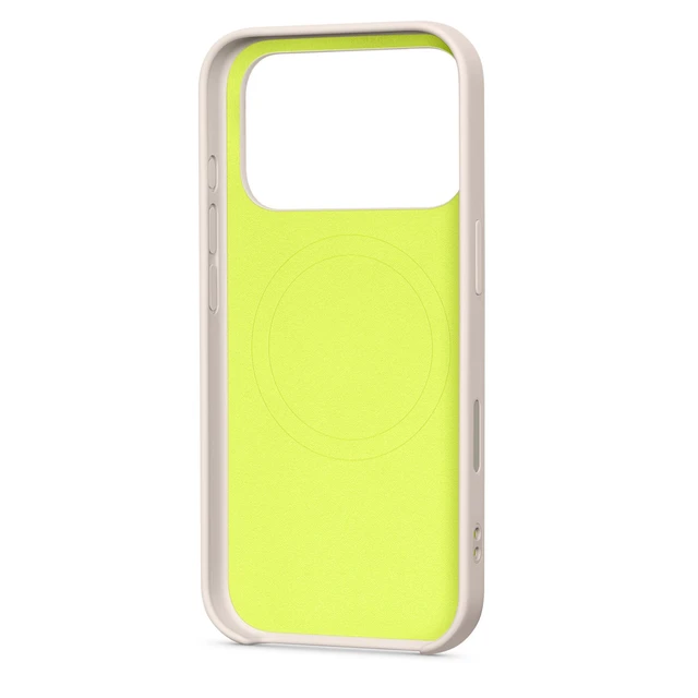 Alt view image 4 of 5 - iPhone 17 Pro Case Light Rock Gray, Protective Stand Cover with Built-In Kickstand, Shock-Resistant Phone Case, Full Camera Protection, Raised Screen Lip, Scratch-Resistant Finish and Easy Grip