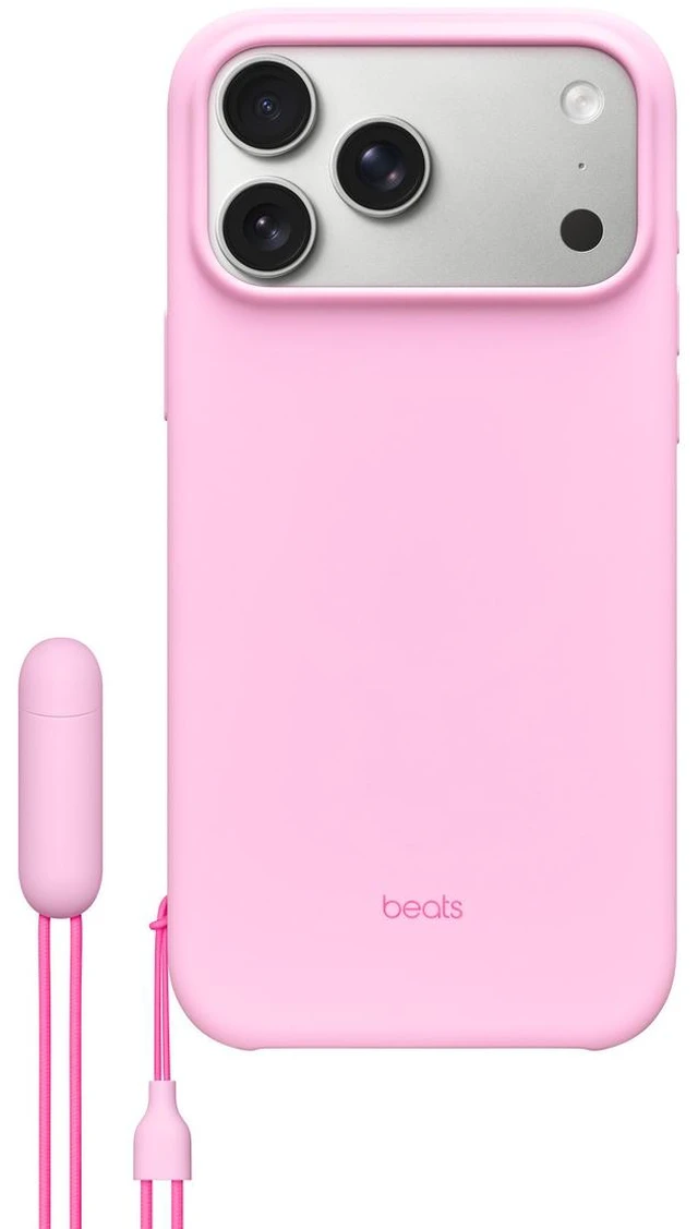 Main image of iPhone 17 Pro Max Case Pebble Pink, Foldable Kickstand Phone Cover, Shockproof Protective Design for Everyday Use, Raised Camera Guard, Screen Edge Protection, Scratch Resistant, Non-Slip Grip