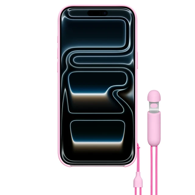 Alt view image 3 of 5 - iPhone 17 Pro Max Case Pebble Pink, Foldable Kickstand Phone Cover, Shockproof Protective Design for Everyday Use, Raised Camera Guard, Screen Edge Protection, Scratch Resistant, Non-Slip Grip