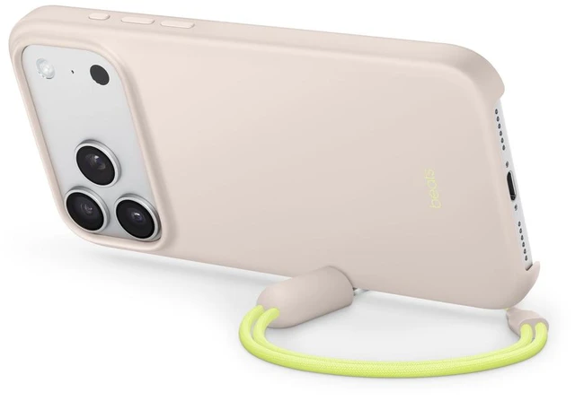 Alt view image 5 of 5 - iPhone 17 Pro Max Case Light Rock Gray, Protective Kickstand Cover with Foldable Stand, Shock-Absorbing Phone Protection, Camera Lens Guard, Raised Screen Edge, Anti-Scratch Finish, Non-Slip Grip