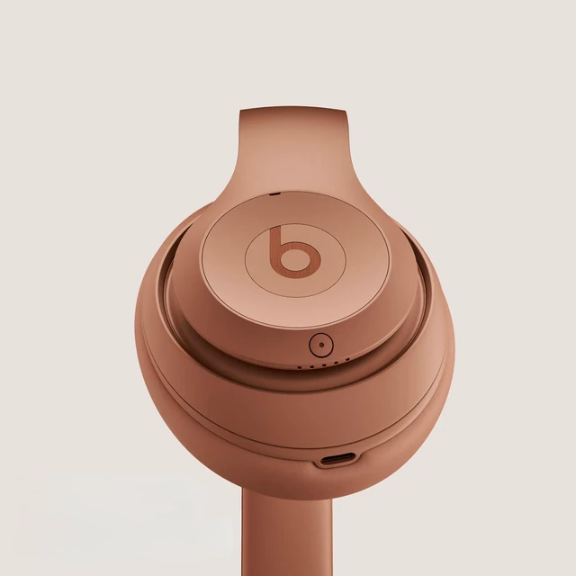 Alt view image 6 of 6 - Beats Studio Pro Wireless Headphones, Dune, Over-Ear Bluetooth Headset with Adaptive Active Noise Cancelling, Transparency Mode, Personalized Spatial Audio, 40-Hour Battery, USB-C Charging