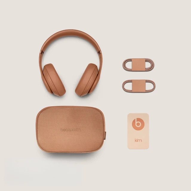 Alt view image 5 of 6 - Beats Studio Pro Wireless Headphones, Dune, Over-Ear Bluetooth Headset with Adaptive Active Noise Cancelling, Transparency Mode, Personalized Spatial Audio, 40-Hour Battery, USB-C Charging