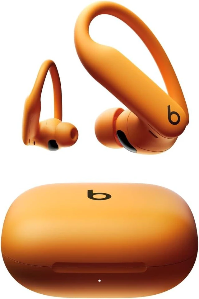 Main image of Beats Powerbeats Pro 2Wireless NoiseCanceling Workout Earbuds with SecureFit Ear Hooks, Up to 45Hour Battery with Charging Case, SweatProof & Waterproof, Heart Rate Monitoring--Electric Orange