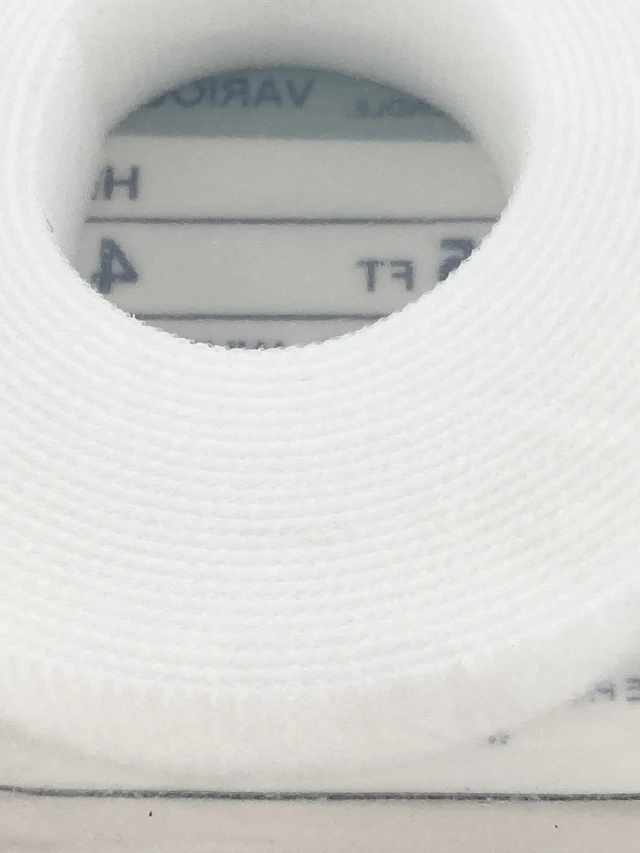 Alt view image 3 of 3 - Panduit HLS-15R10 Hook and Loop Cable Tie Roll, 15 ft, White