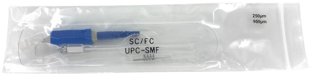 Alt view image 5 of 7 - Sumitomo Electric Lightwave Lynx2 SC/UPC Single-Mode Splice-On Fiber Optic Connectors, 250/900 µm, Box of 10