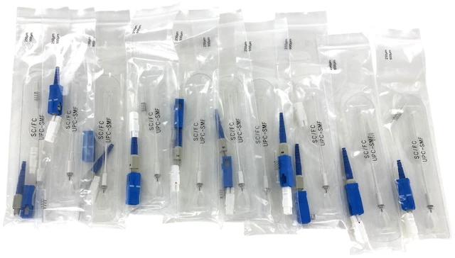 Alt view image 6 of 7 - Sumitomo Electric Lightwave Lynx2 SC/UPC Single-Mode Splice-On Fiber Optic Connectors, 250/900 µm, Box of 10