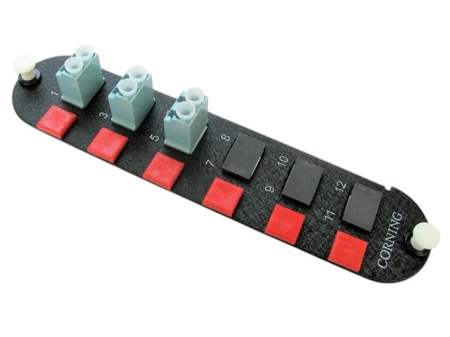Alt view image 4 of 7 - Corning CCH-CP06-E4 Fiber Optic Adapter Panel, 3 LC Duplex OM3/OM4 50um Multimode 6F
