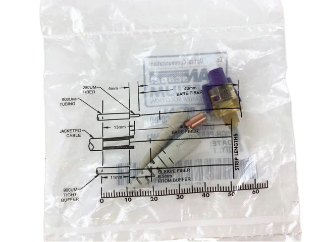 Alt view image 3 of 4 - Corning 95-000-51 Unicam ST OM1 Multimode 62.5 High Performance Pretium Fiber Optic Connector