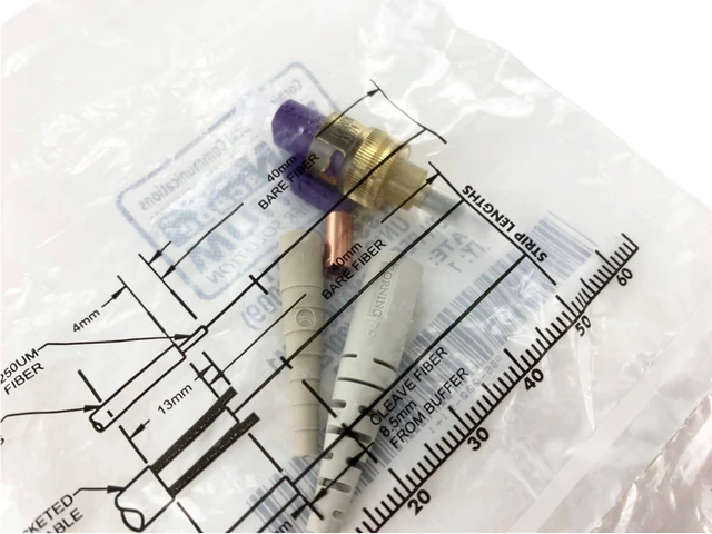 Alt view image 4 of 4 - Corning 95-000-51 Unicam ST OM1 Multimode 62.5 High Performance Pretium Fiber Optic Connector