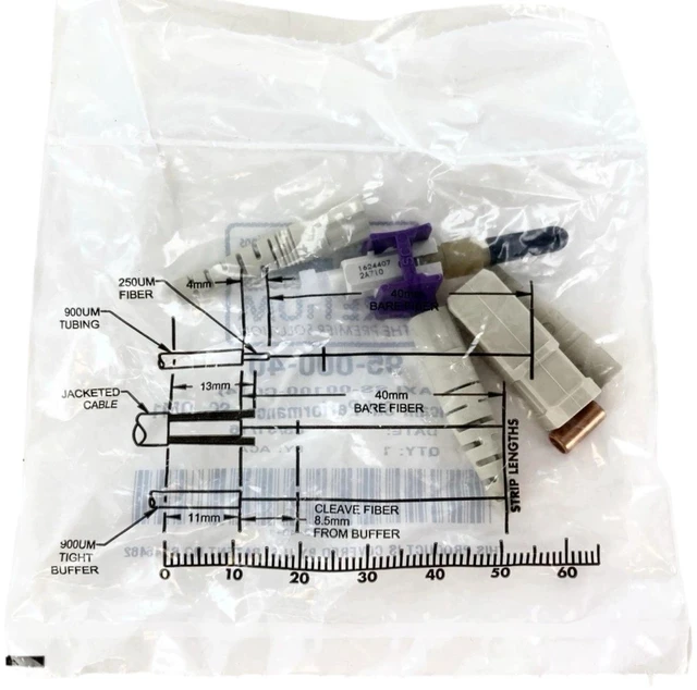 Alt view image 3 of 4 - Corning UniCam 95-000-40 Fiber Optic Connector