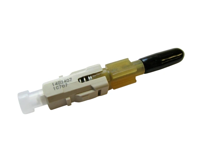 Alt view image 5 of 5 - Corning OSNP-SCA-250-Z OptiSnap SC/APC Single-Mode Fiber Connectors 250um 25-Pack