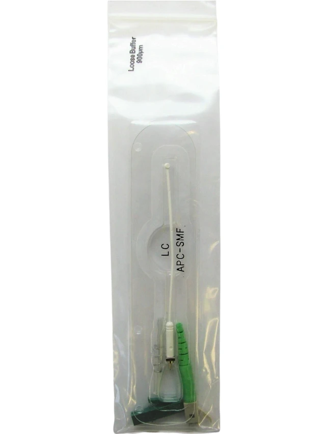 Alt view image 4 of 5 - Corning FuseLite SOC-LCA-FAN-SM LC/APC OS2 Single-Mode Buffer Tube Fan-Out Connectors 10-Pack
