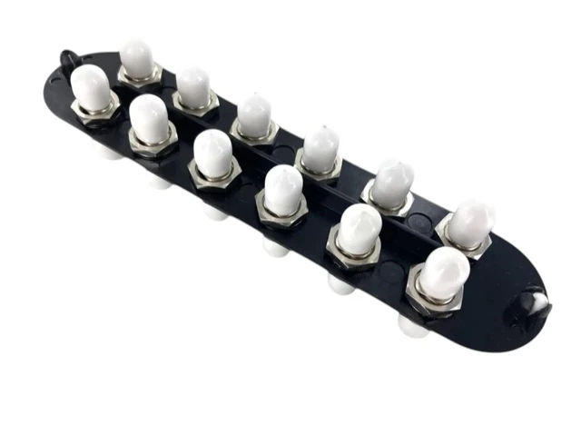 Alt view image 4 of 4 - Corning CCH-CP12-G5 CCH Panel, 12 ST-Compatible Simplex Adapters, 12-Fiber OM2 Multimode