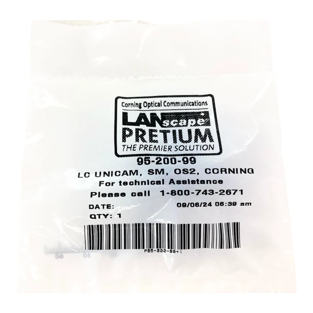 Alt view image 6 of 8 - Corning 95-200-99 UniCam Fiber Optic Connector
