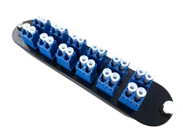 Alt view image 2 of 3 - Corning CCH-CP24-A9-U LANscape CCH Fiber Optic Patch Panel, 12 LC Duplex OS2 Singlemode Adapters