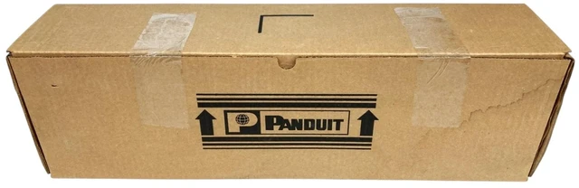 Alt view image 7 of 8 - Panduit 48 Port Cat6 Angled Network Patch Panel DPA48688TGY