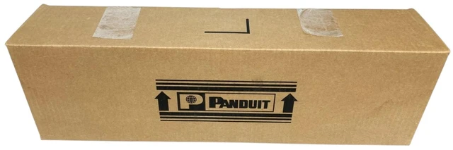 Alt view image 8 of 8 - Panduit 48 Port Cat6 Angled Network Patch Panel DPA48688TGY