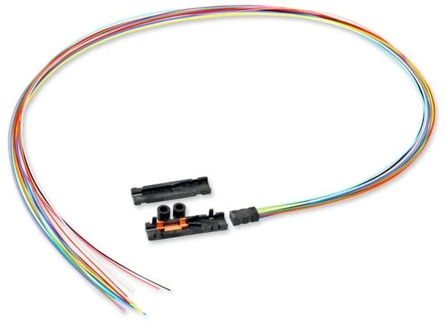 Alt view image 5 of 5 - Corning FAN-BT25-12 Fiber Optic Buffer Tube Fan-Out Kit - 12 Fibers, 25" Tubing