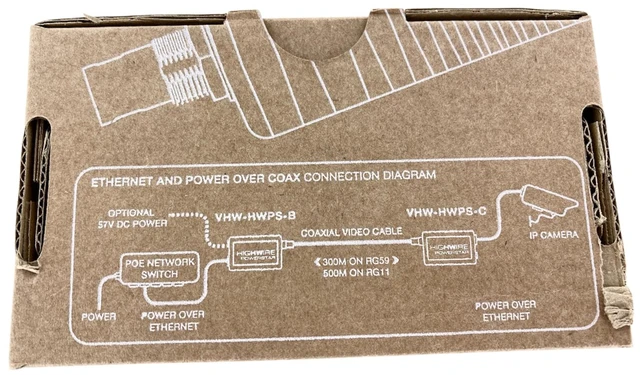 Alt view image 3 of 7 - Veracity USA Powerstar Ethernet Poe Over Camera Unit VHW-HWPS-C