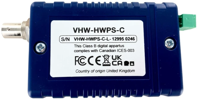 Alt view image 7 of 7 - Veracity USA Powerstar Ethernet Poe Over Camera Unit VHW-HWPS-C